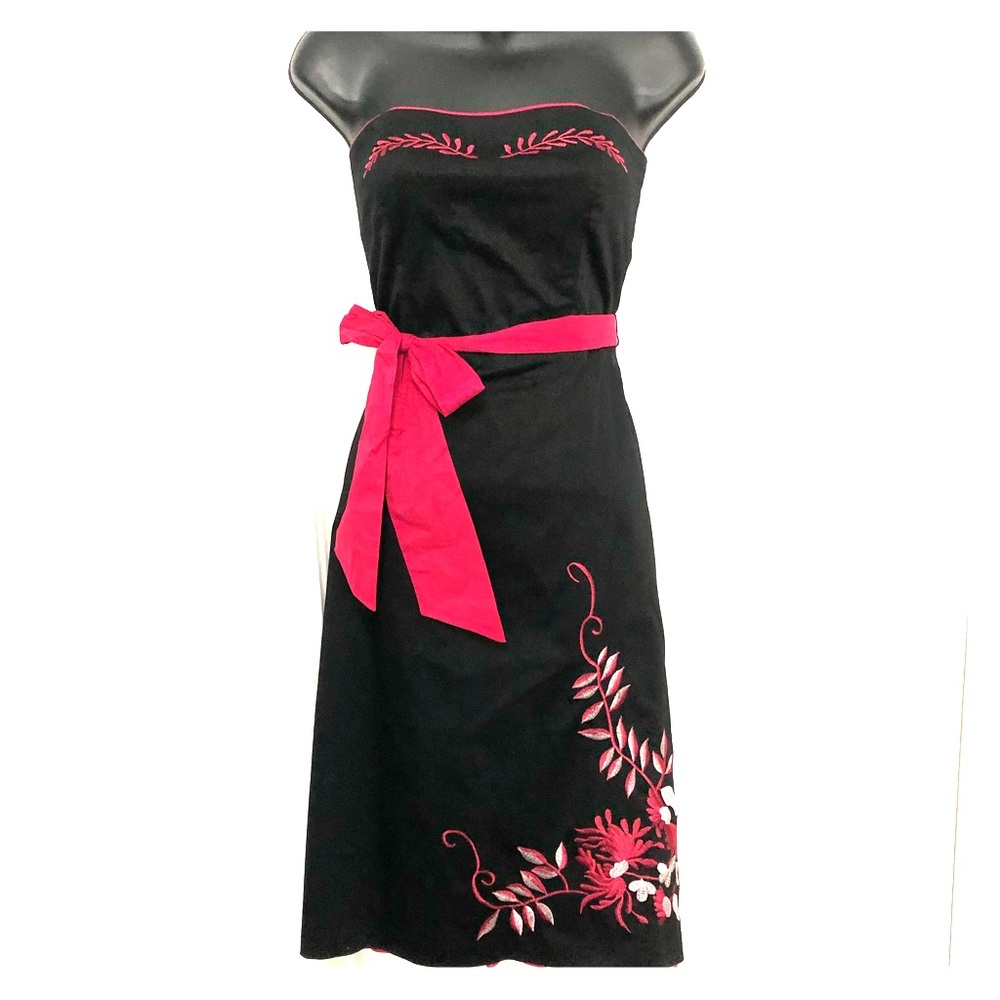 Strapless Black Dress